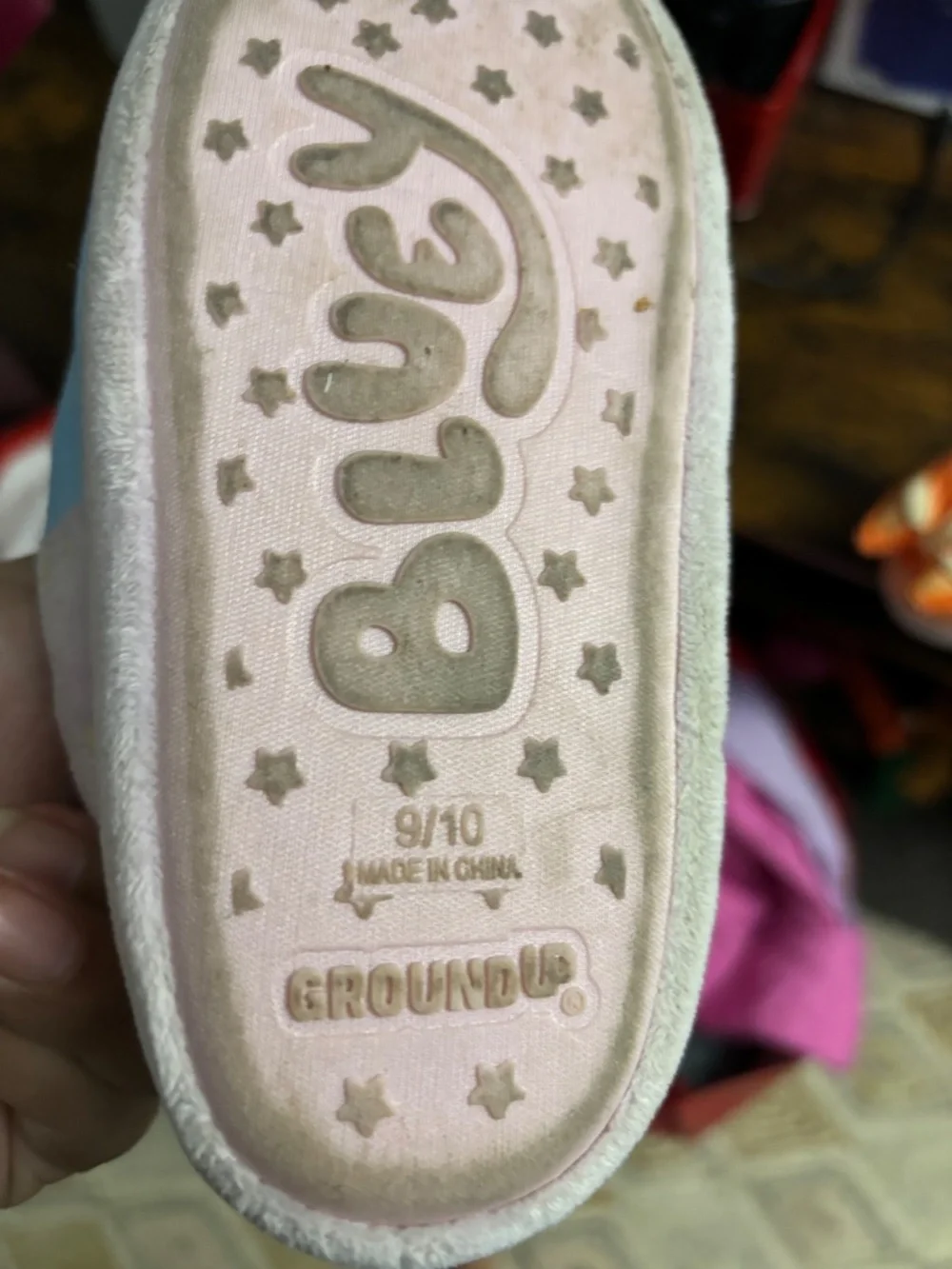 Bluey slippers